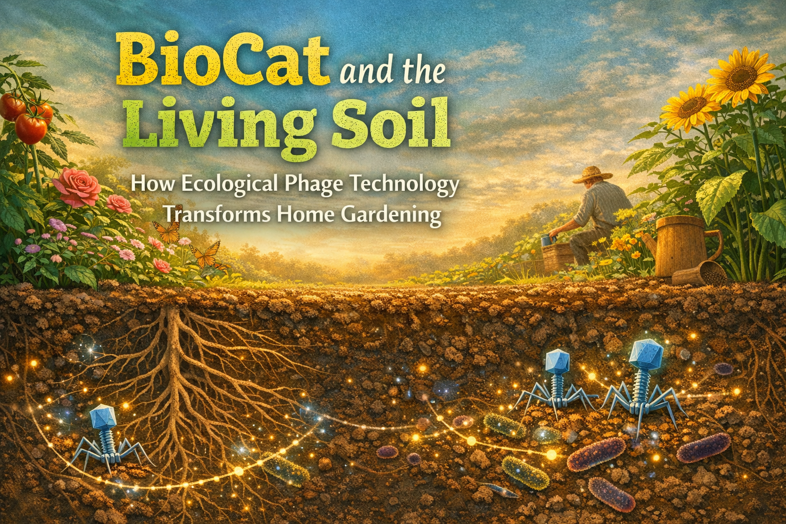 BioCat and the Living Soil: How Ecological Phage Technology Transforms Home Gardening